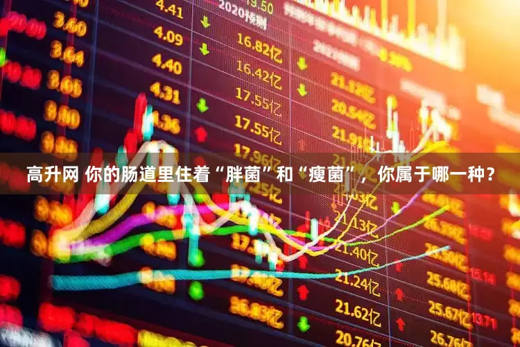 高升网 你的肠道里住着“胖菌”和“瘦菌”，你属于哪一种？